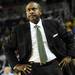 Cleveland State head coach Gary Waters looks up as he walks the sideline during the first half of an NIT Season Tip-Off game at Crisler Center on Tuesday. Melanie Maxwell I AnnArbor.com